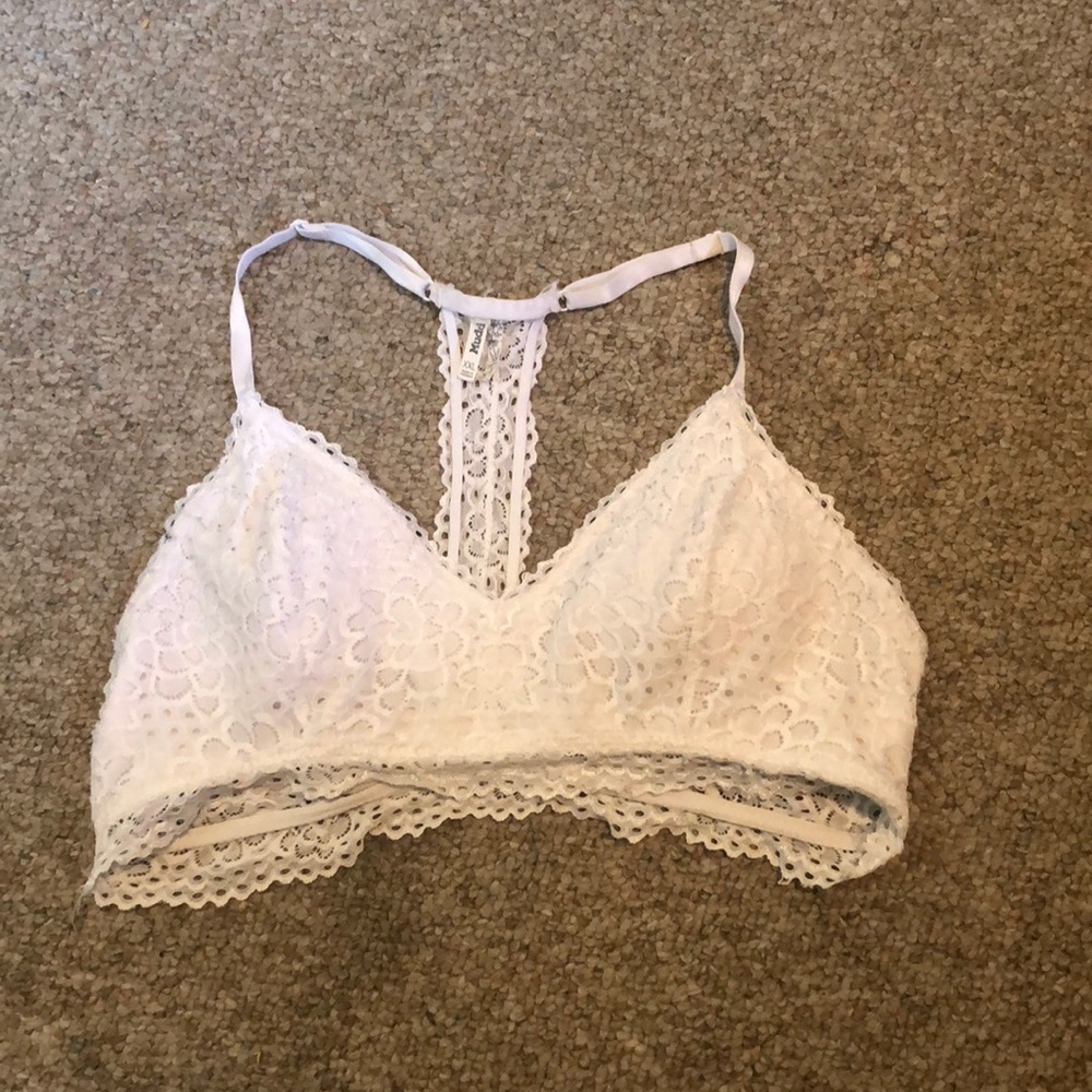 White Bralette